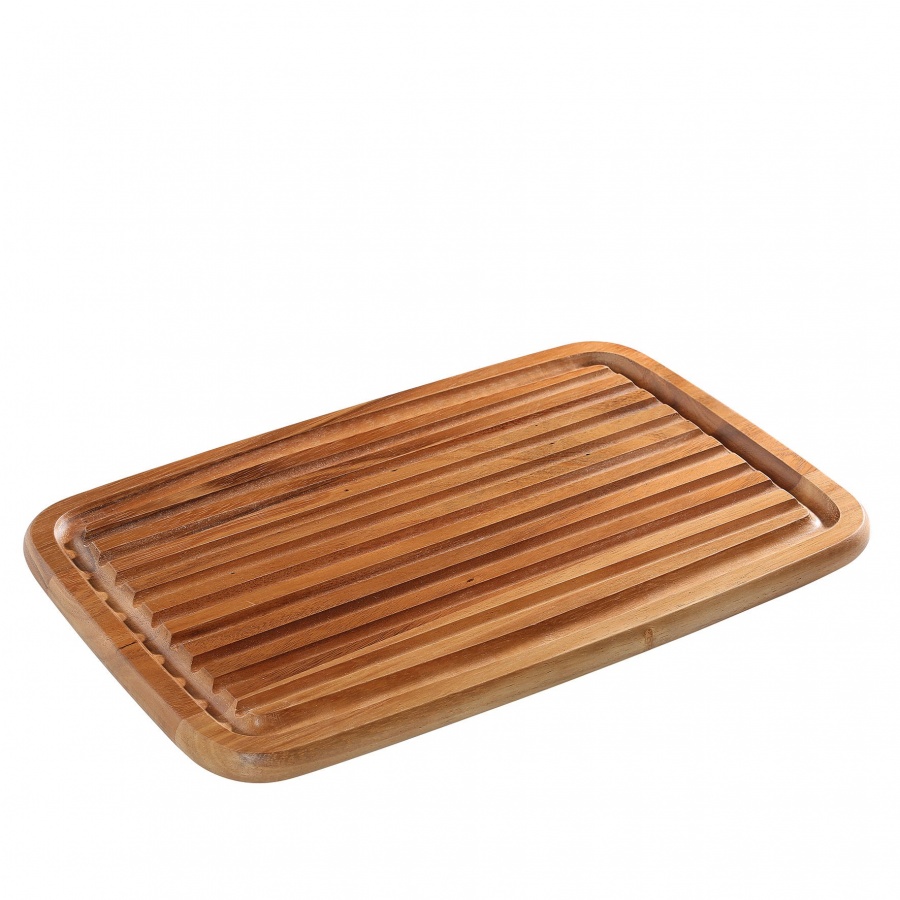 deska do krojenia pieczywa, akacja, 42 x 27,5 x 2 cm