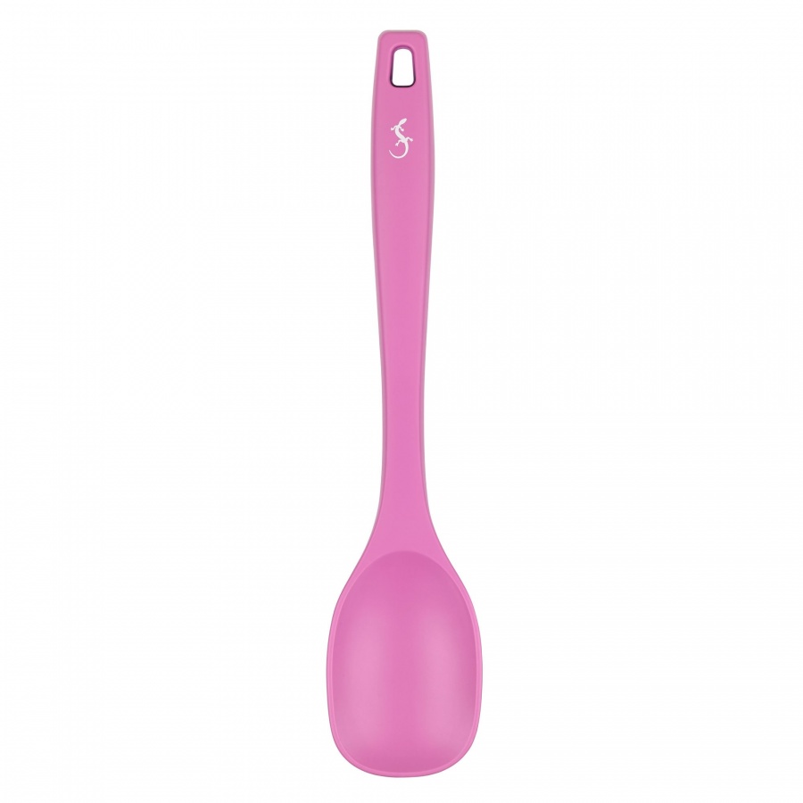 Uniwersalna łyżka kuchenna, silikon, 28 cm, różowa