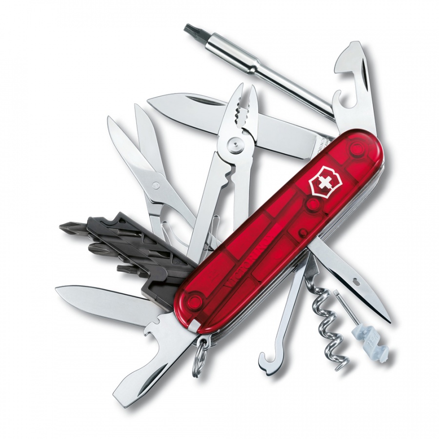 Scyzoryk 9,1cm Victorinox Cybertool czerwony