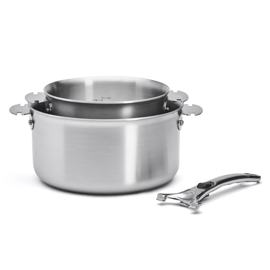 Alchimy loqy zestaw 2 garnków z rączką stalową