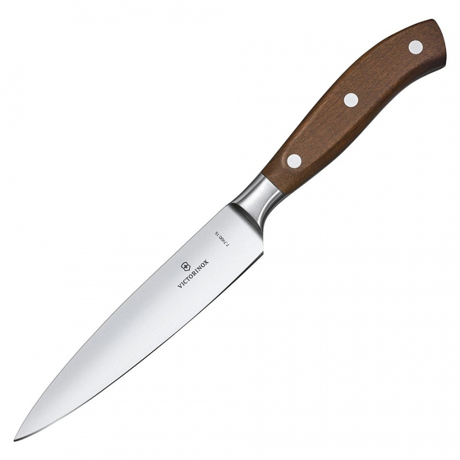 Victorinox - grand maitre wood - nóż szefa kuchni kuty 15 cm - klonowa rękojeść