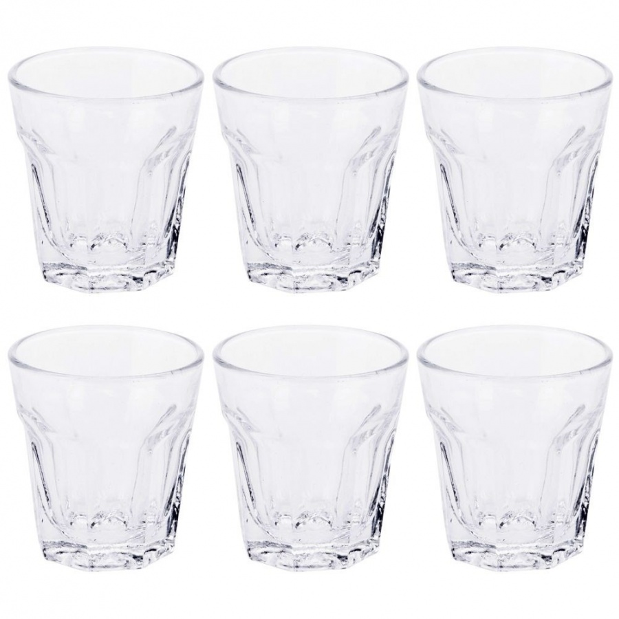 Kieliszki do wódki szklane 40 ml 6 szt.