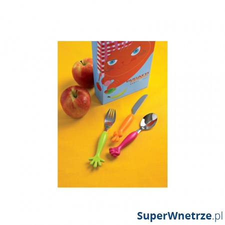 Zestaw sztućców dla dziecka Casa Bugatti Baby Tweet 3 cz.