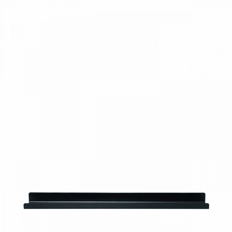 Półka ścianna 71 x 11 cm, czarna MODO