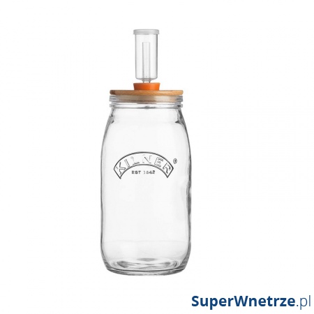 Słoik do kiszenia 3l Kilner przezroczysty