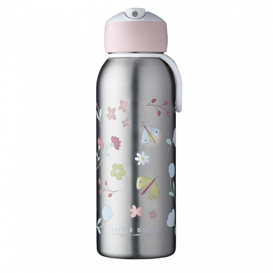 Butelka termiczna flip-up campus 350 ml flowers & butterflies 107458065243