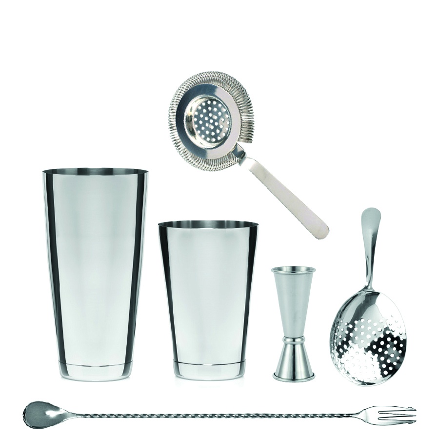 Set barmański stalowy