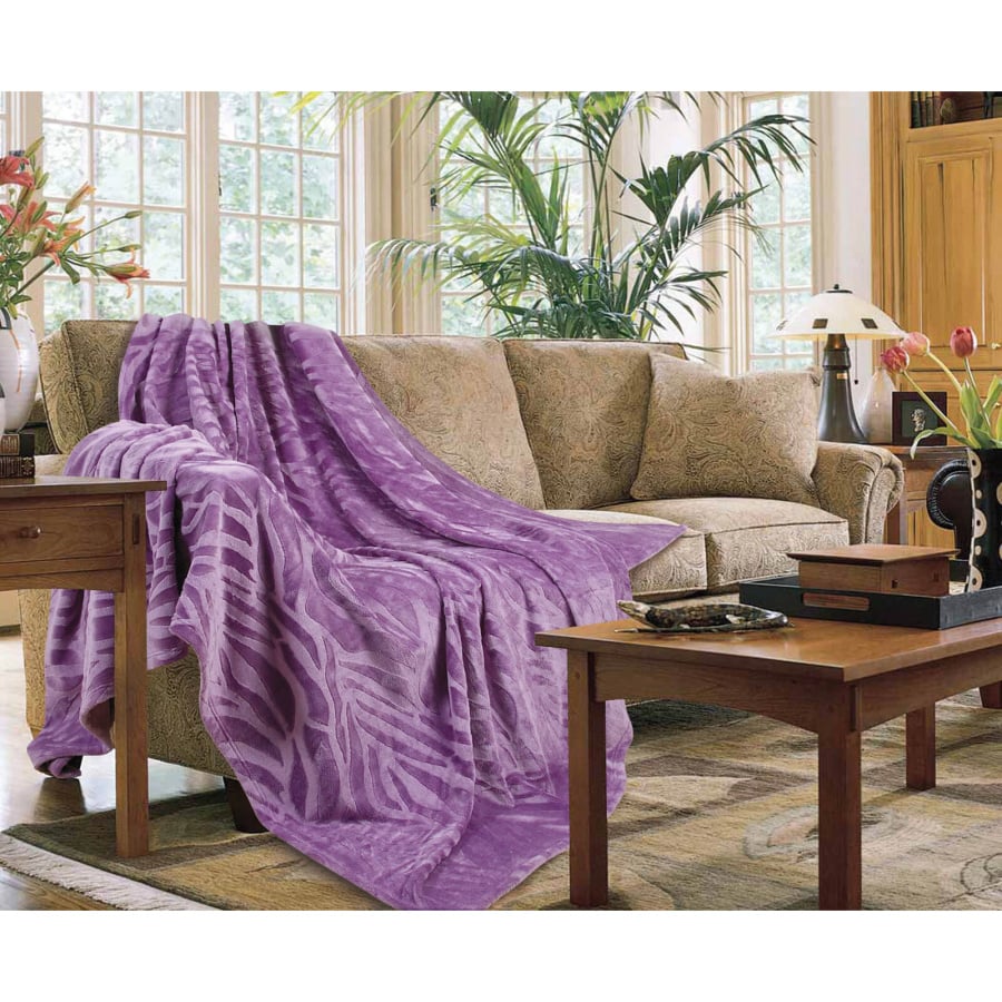 Koc SAWANNA z mikrofibry żakardowej roz. 150x200