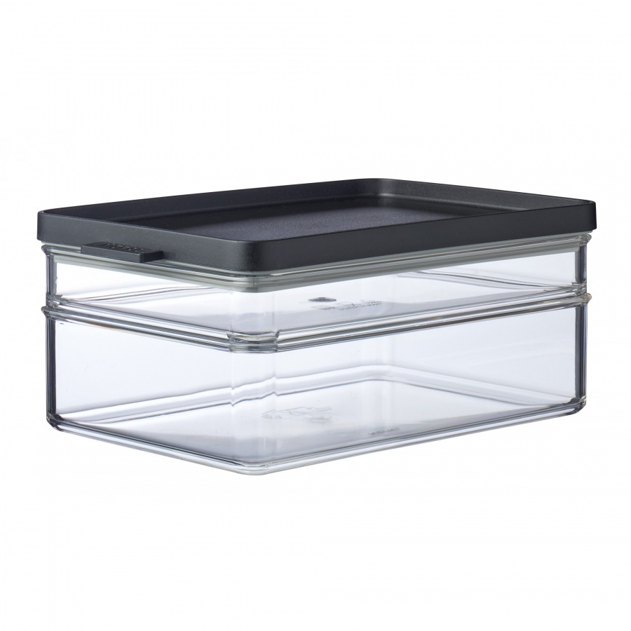 Pojemnik na wędliny i sery Omnia 500+1200ml Nordic Black 106417040400