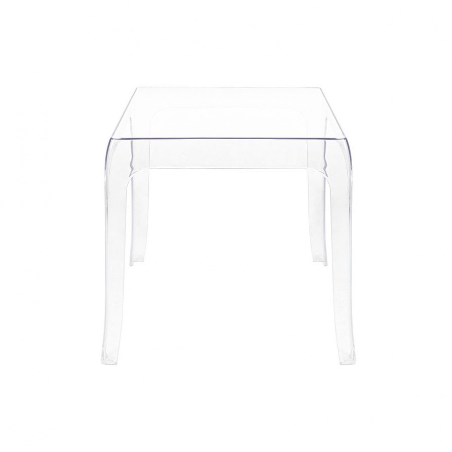 Stolik ghost transparentny - poliwęglan