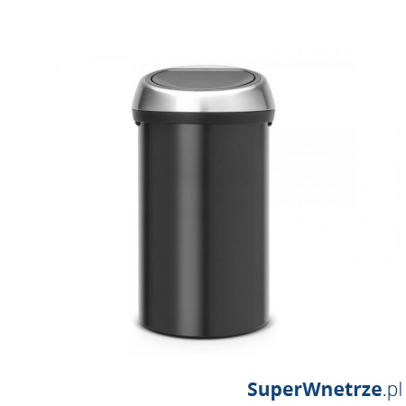 Kosz na śmieci 60L Brabantia Touch Bin 60l czarny
