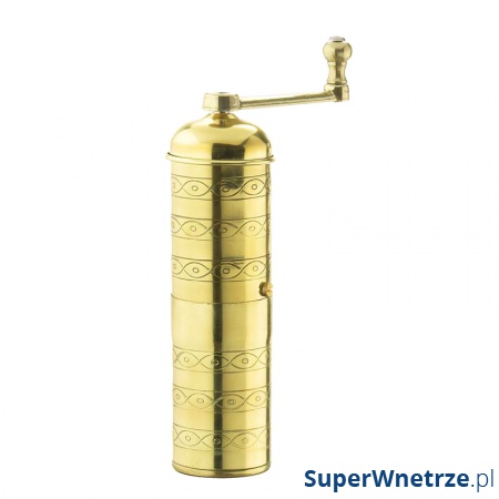 Młynek do mokki 18 cm Zassenhaus Havana mosiądz