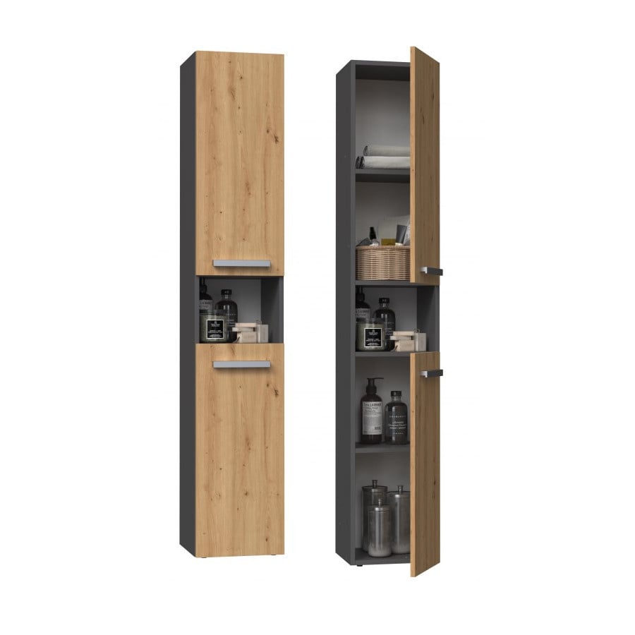 Słupek łazienkowy Nel I ANTRACYT ARTISAN