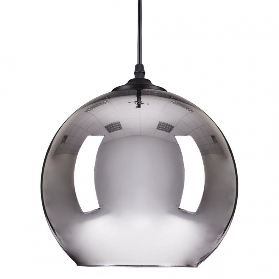 Lampa wisząca mirror glow - l chrom 40 cm