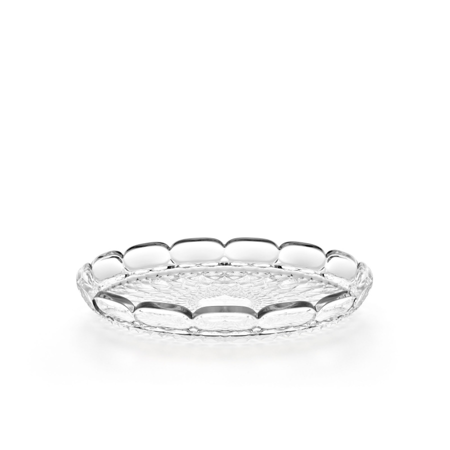 Taca okrągła 30 cm - transparentna