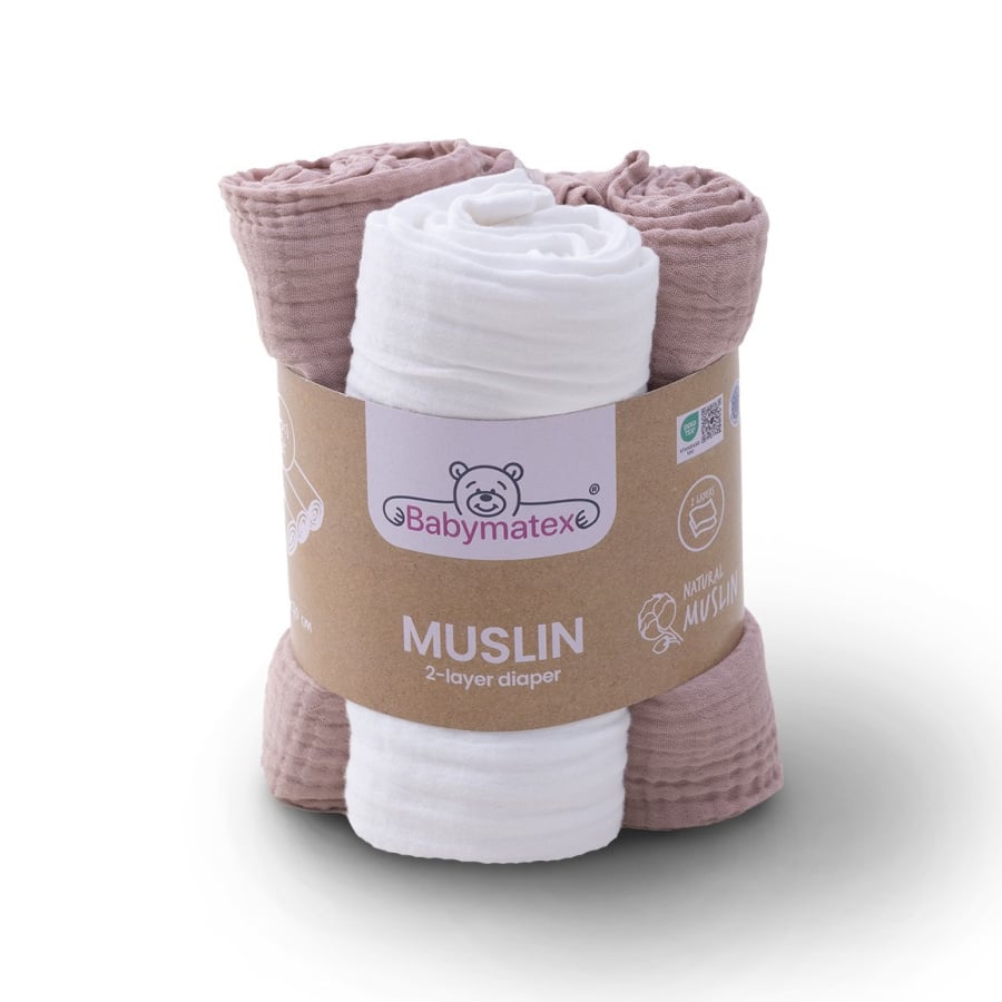 Pielucha MUSLIN 3 pak, roz. 70x80
