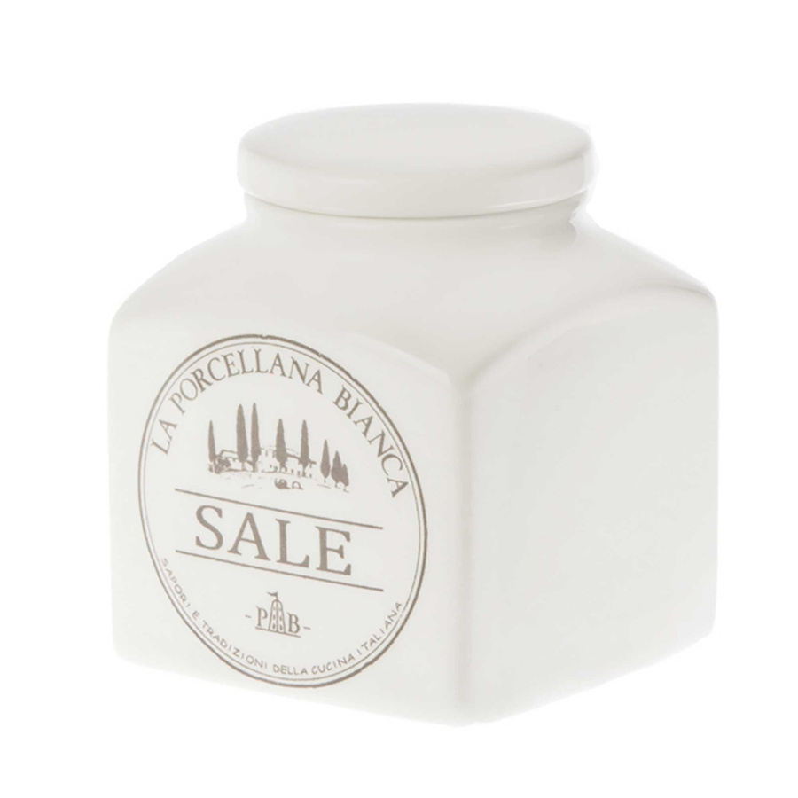 Pojemnik na sól conserva - biały, 1.1 ltr