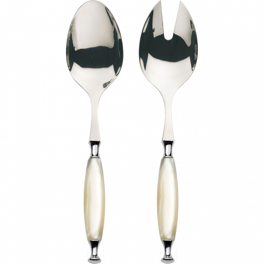 Country ivory - 2 cz. zestaw do sałatek