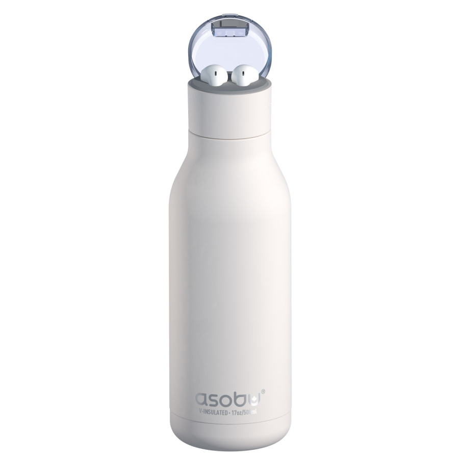 Asobu butelka termiczna h2 audio white, 600ml