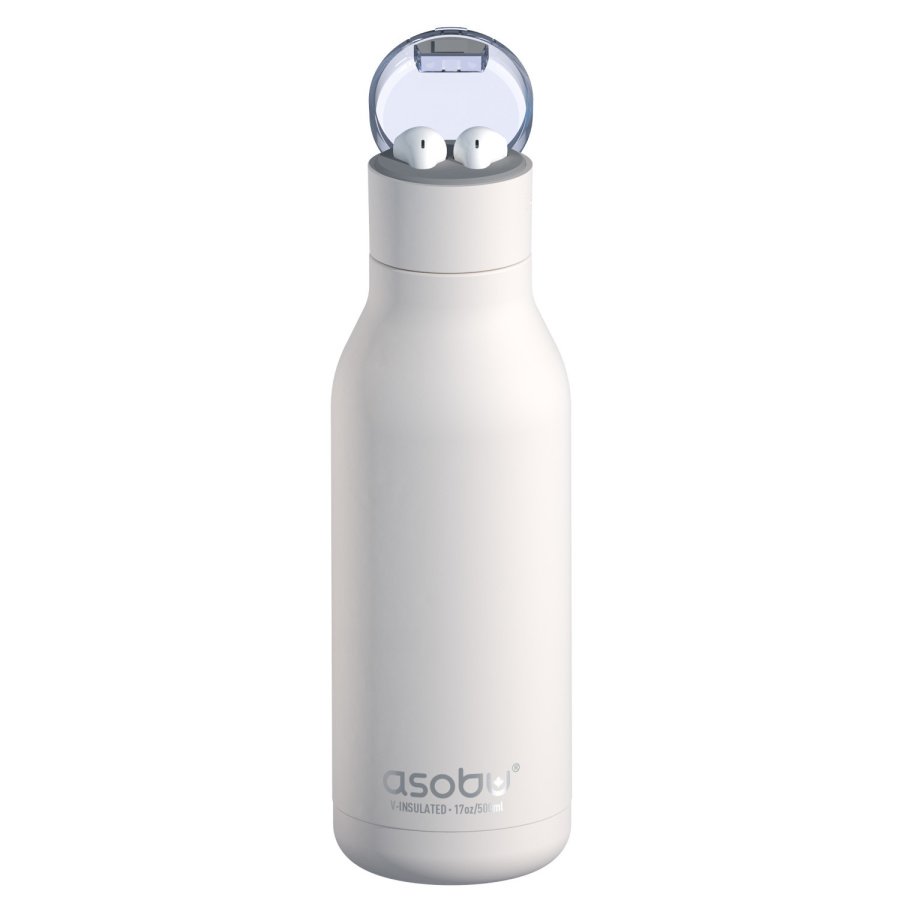 Asobu butelka termiczna h2 audio white, 600ml