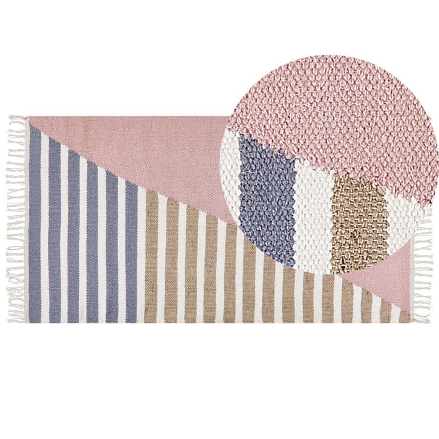 Dywan wełniany 80 x 150 cm wielokolorowy engiz