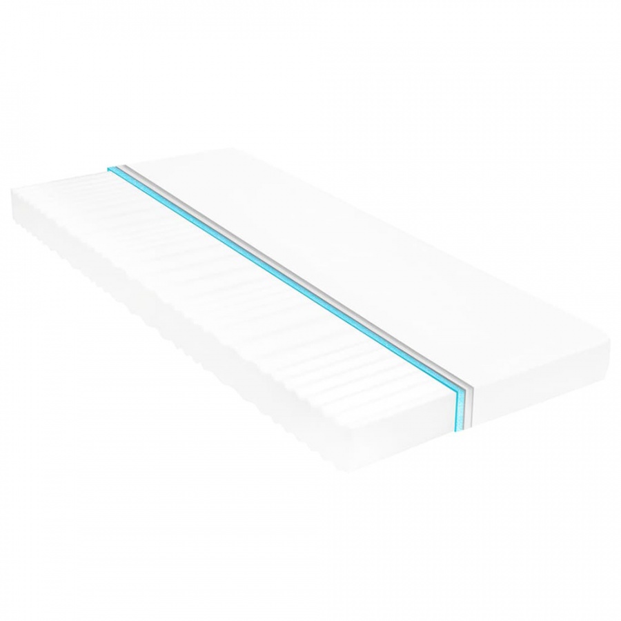 Materac, 140x200 cm, 7 stref, pianka PU, 10 cm, H2 H3