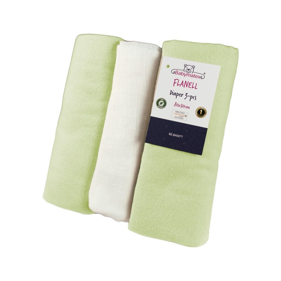 Pielucha flanelowa 3 pak, roz. 70x80