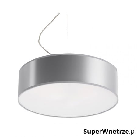 Lampa wisząca Sollux Lighting Arena szara