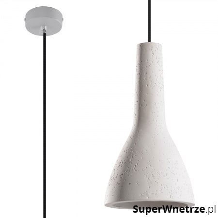 Lampa wisząca Sollux Lighting Empoli biała