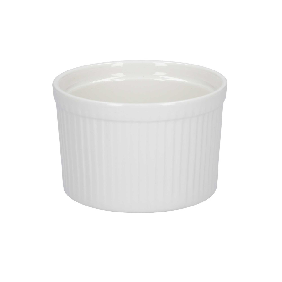 Zestaw 6 ramekinów okrągłych arezzo - biały, 10 cm