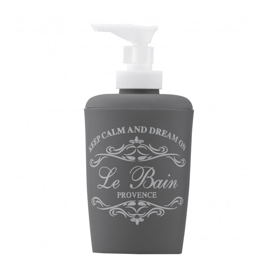 Dozownik do mydła provence szary