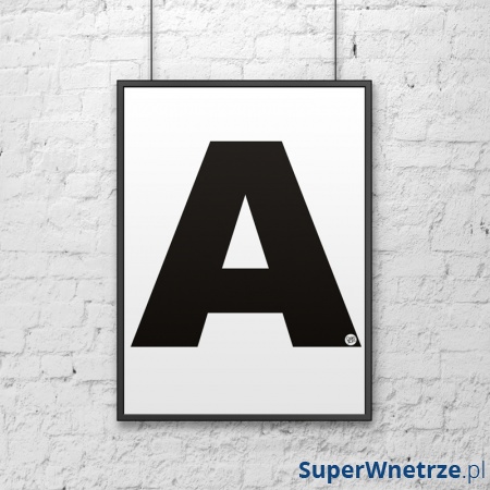 Plakat dekoracyjny 50x70 cm A DekoSign biały