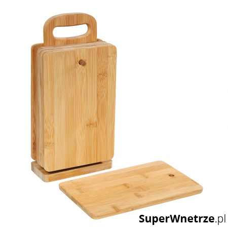 Deski do krojenia z podstawką 6 szt. Zassenhaus Eco Line