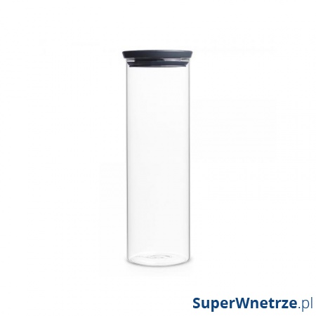 Szklany hermetyczny pojemnik kuchenny 1,9l Brabantia przezroczysty