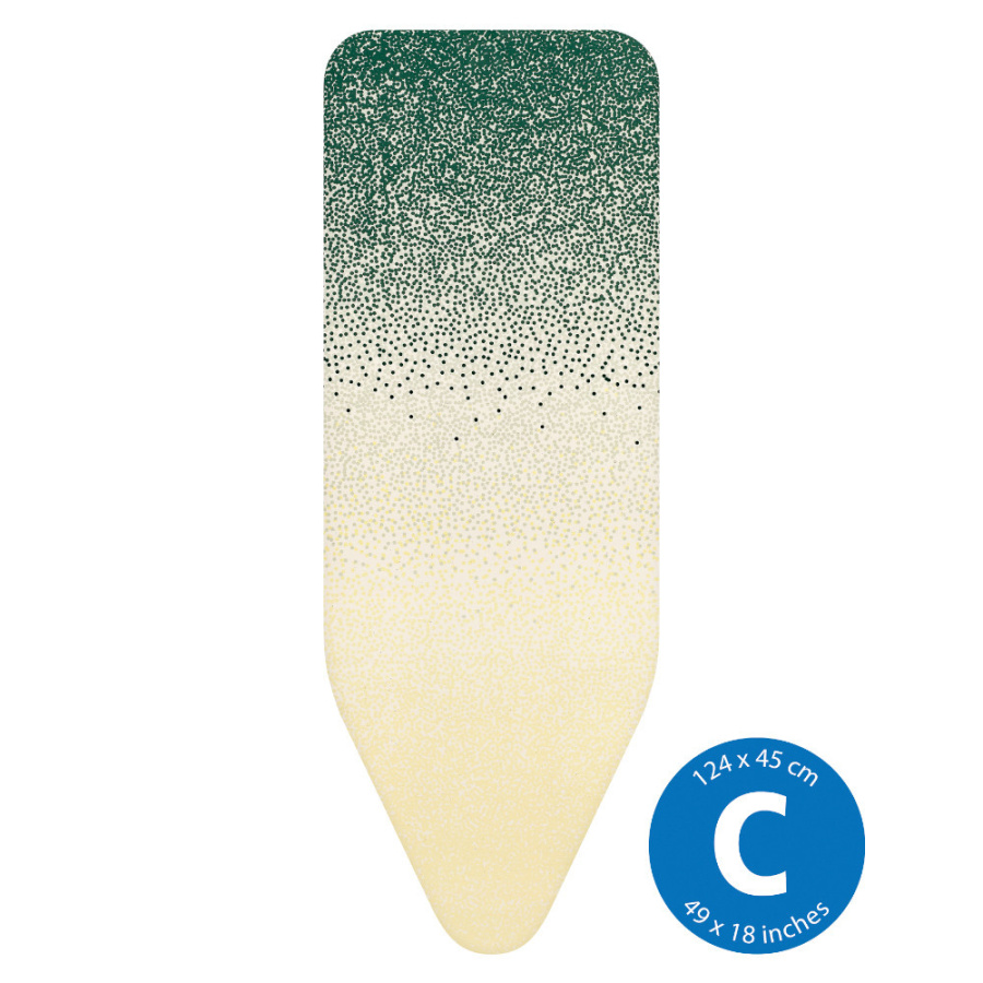 Brabantia 242182 - perfectfit - pokrowiec na deskę do prasowania - rozmiar c - pianka 8 mm - fairtra