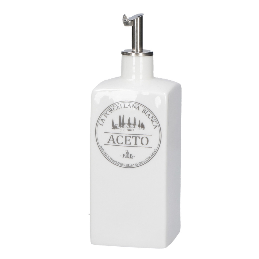 Butelka na ocet conserva - biały, 250 ml