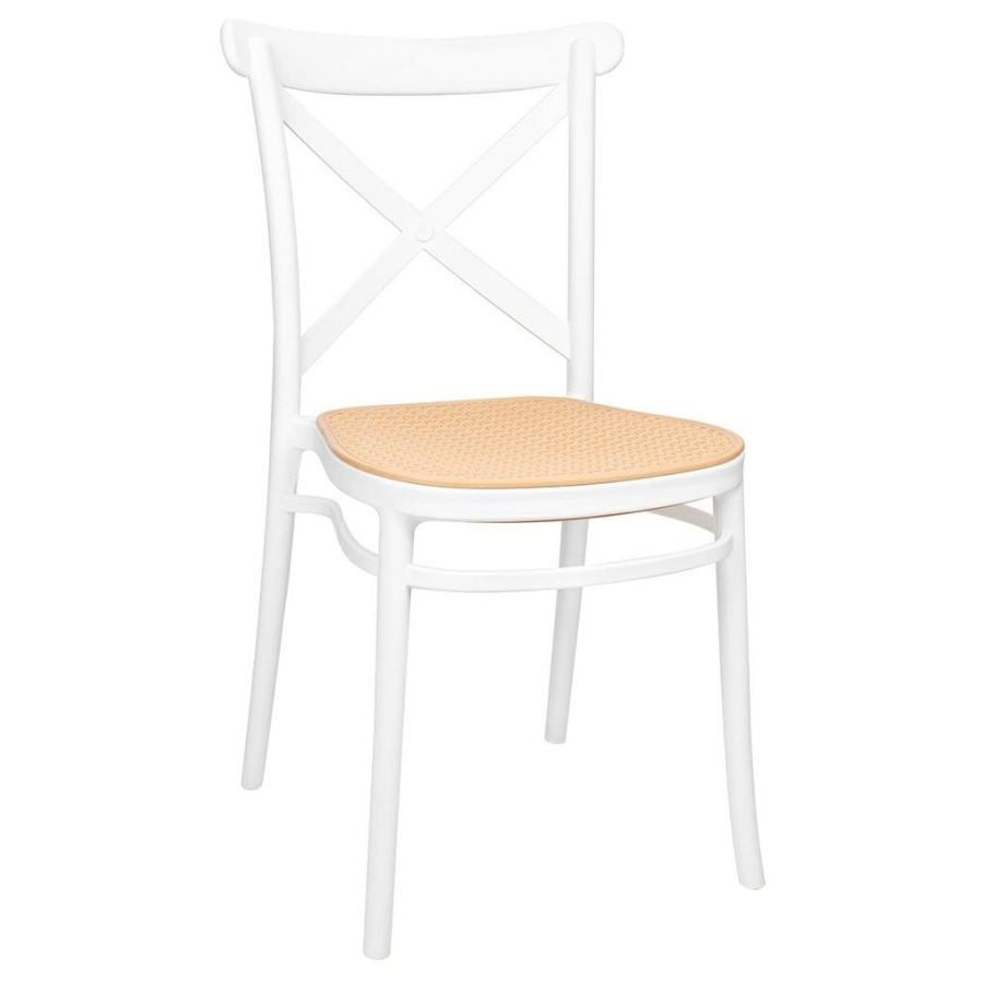 Krzesło country białe