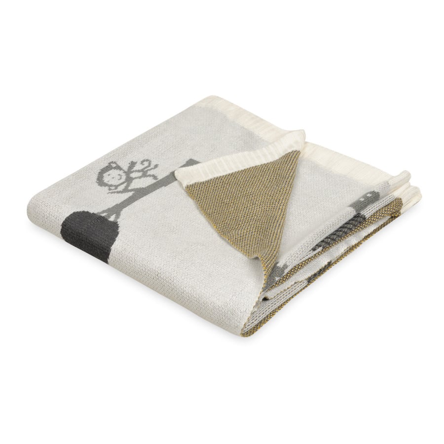 Kocyk PATTERN bambusowy 80x100