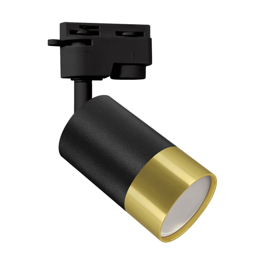 PUZON TRA GU10 BLACK/GOLDEN