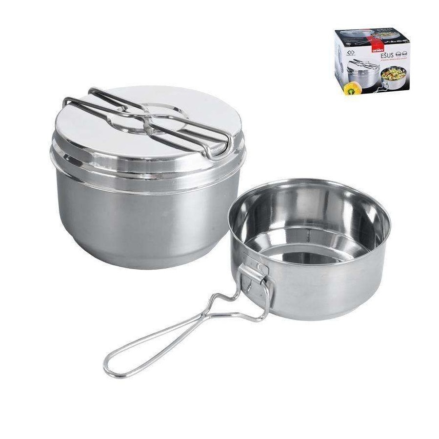 Menażka harcerska turystyczna, wojskowa, 3el.