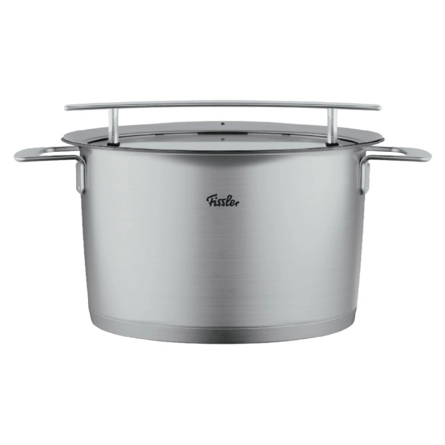 Fissler - phi collection® - garnek wysoki ze szklaną pokrywą - 6,5 l - 24 cm