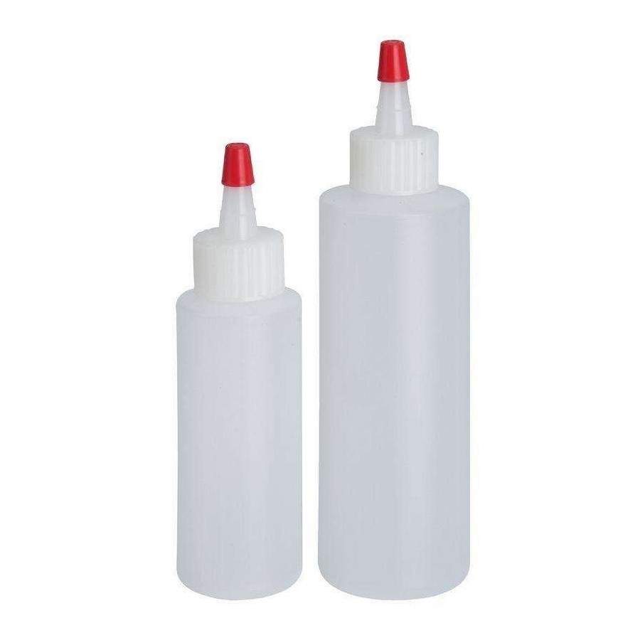 Butelka do dekoracji, dekorator ciast, dozownik do sosów, 2 sztuki