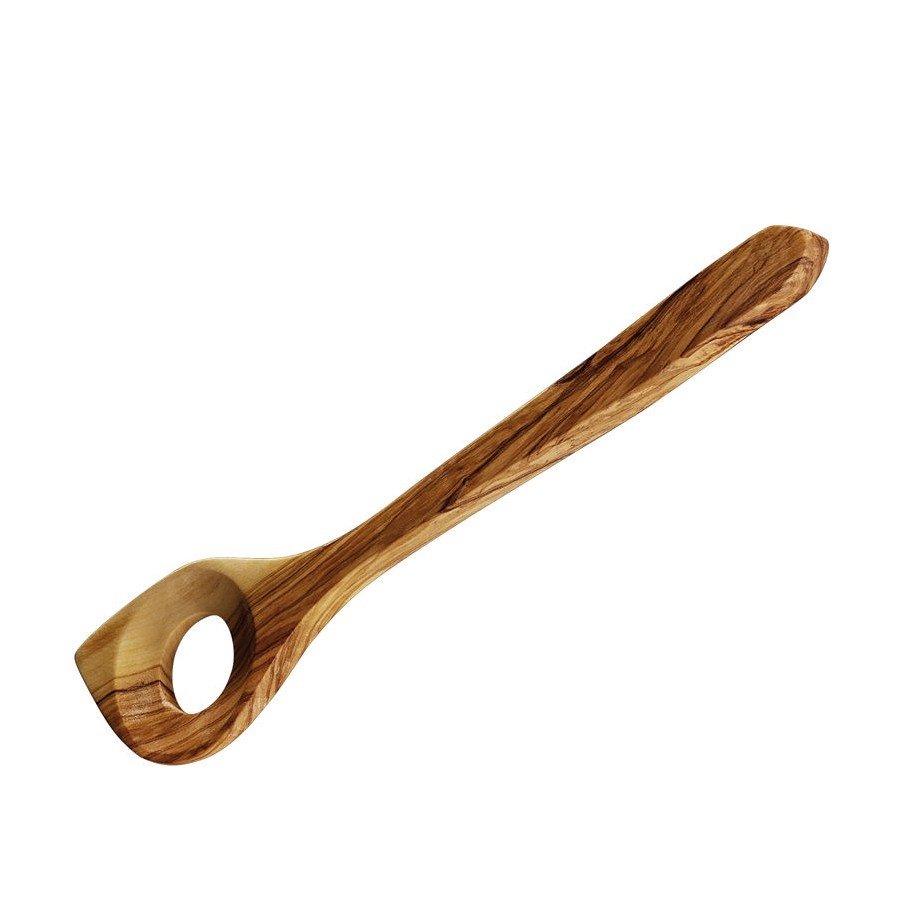 łyżka kuchenna, z dziurką, 30 cm