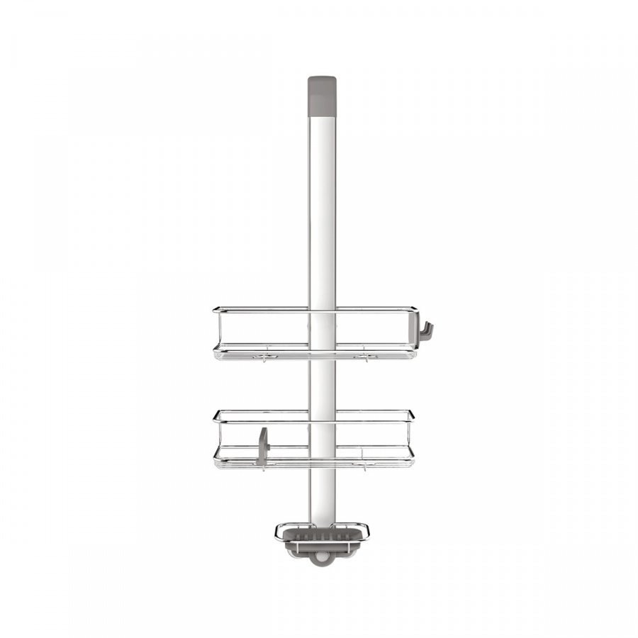 Koszyki prysznicowe wiszące - regulowane / simplehuman