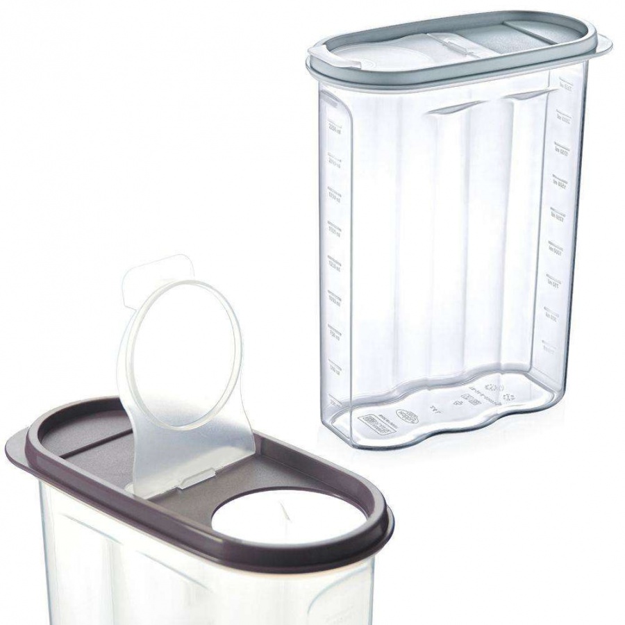 Pojemnik na żywność, płatki, kasze, makaron, 2,4 l