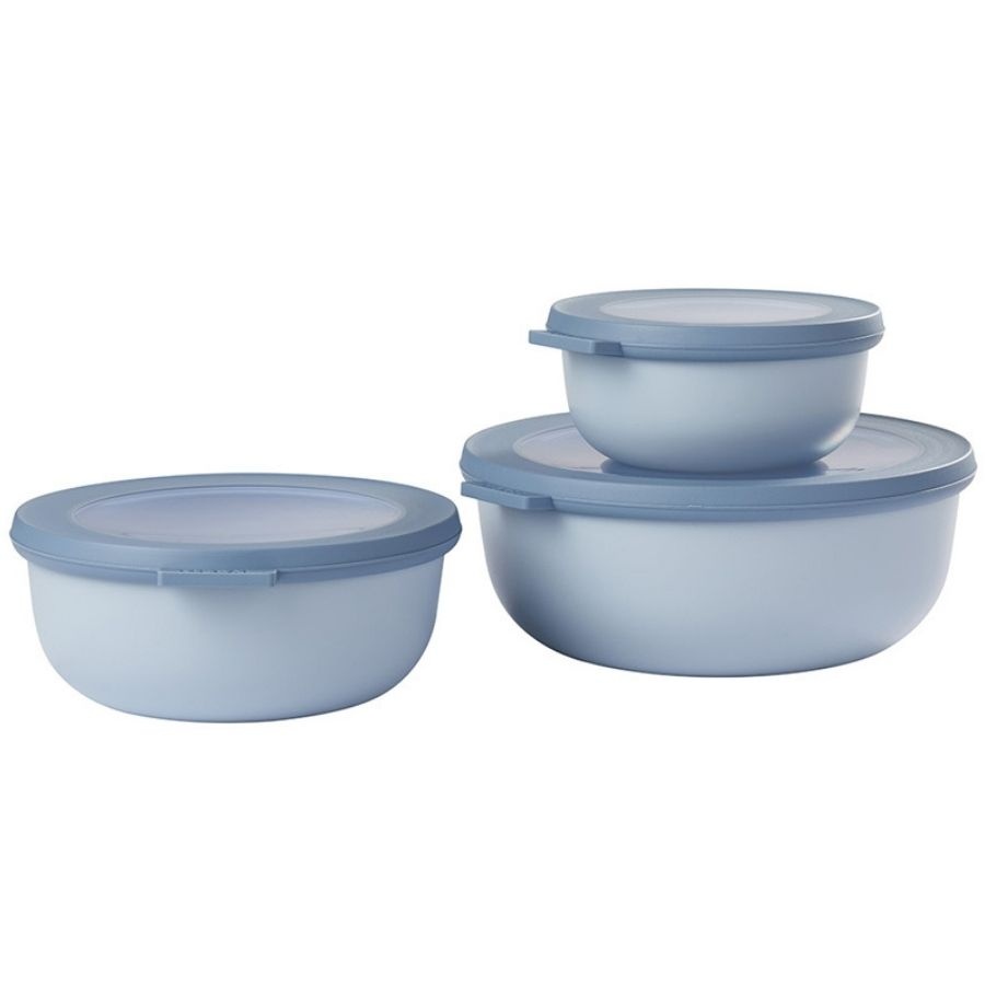 Zestaw 3 misek Cirqula 350 750 1250 Nordic Blue 106230015700