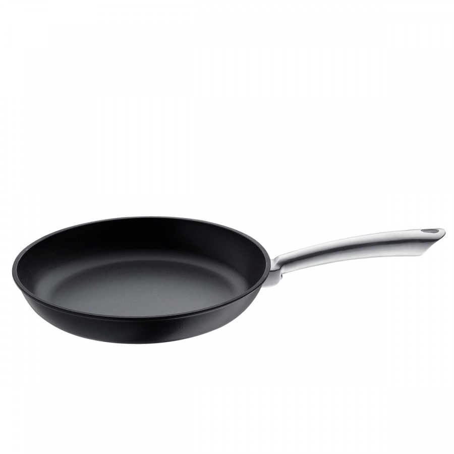 Patelnia 28cm żeliwna Kuchenprofi czarna