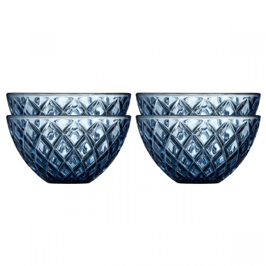 Miska sorrento 12 cm 4 sztuki niebieska 29032