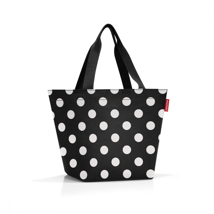 Torba shopper m, dots white