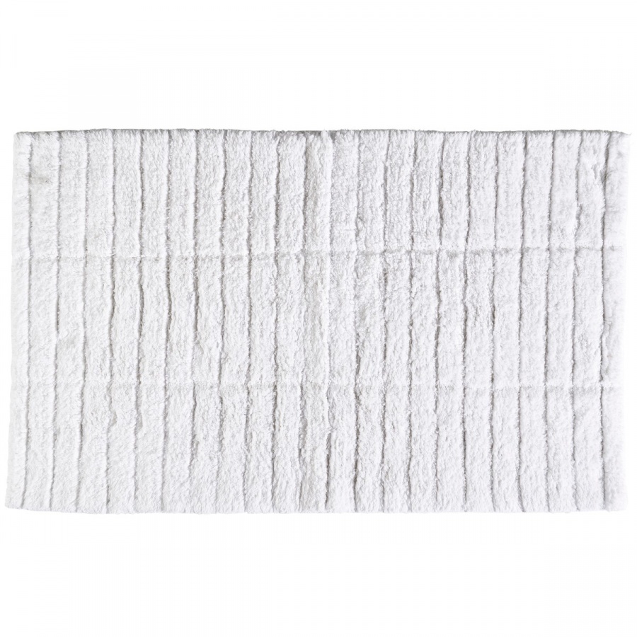 Dywanik łazienkowy 50 x 80 cm tiles white 13535